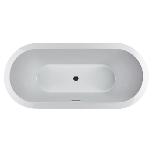 JACUZZI® Celeste™ 70" x 32" Freestanding Soaking Bathtub Wayfair